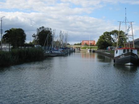 Aanloopgeul naar jachthaven W.S.V. Broekerhaven